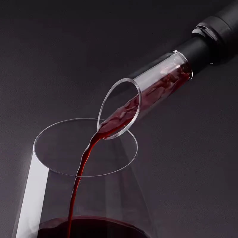 Abridor de Vinho Elétrico Premium Castiliani, com kit completo incluindo cortador de rótulo, aerador e rolha de preservação