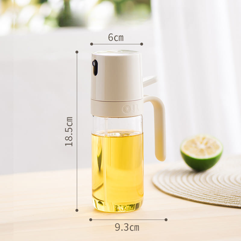 Borrifador de Azeite e Vinagre Castiliani, design resistente e elegante para aplicação precisa na cozinha