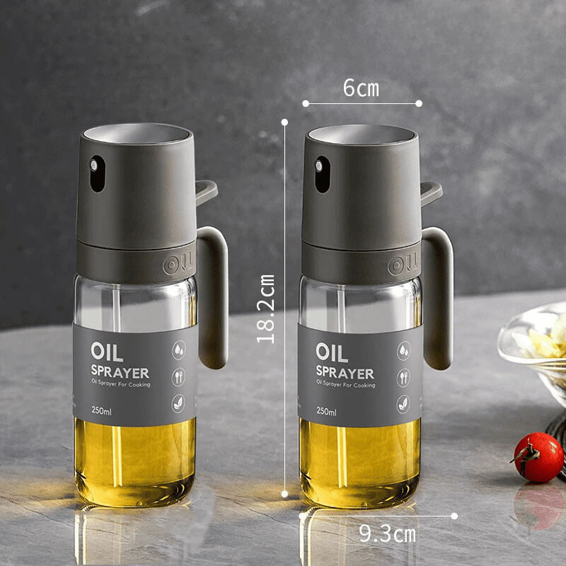 Borrifador de Azeite e Vinagre Castiliani, design resistente e elegante para aplicação precisa na cozinha