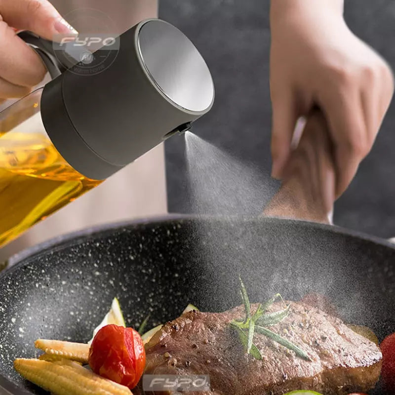 Borrifador de Azeite e Vinagre Castiliani, design resistente e elegante para aplicação precisa na cozinha