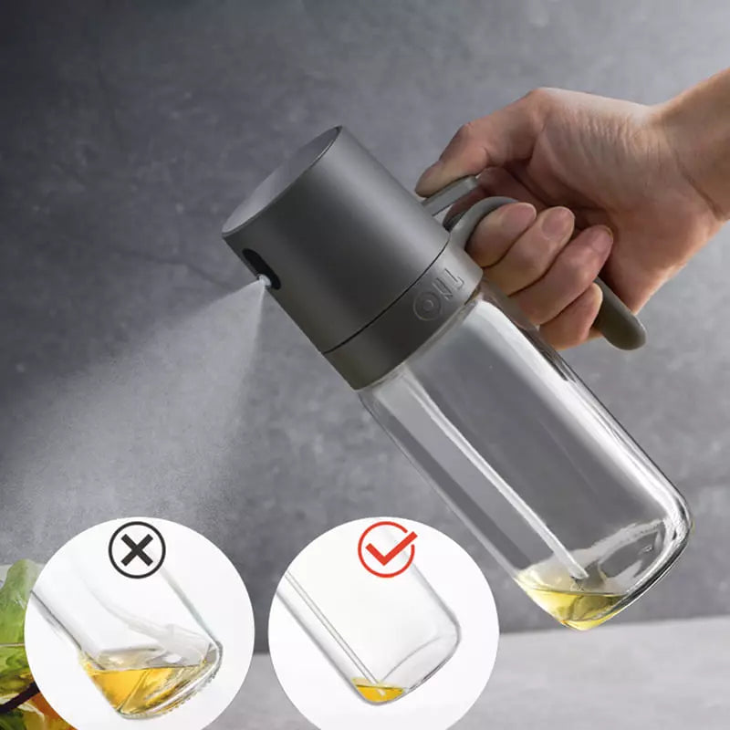 Borrifador de Azeite e Vinagre Castiliani, design resistente e elegante para aplicação precisa na cozinha
