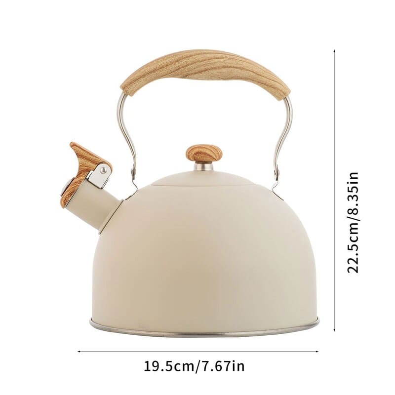 Chaleira de Inox com Apito 2,5 Litros Castiliani