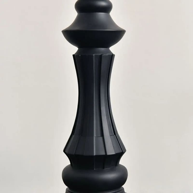 Decoração de Mesa Resina Estátua Peças de Xadrez Castiliani, elegância e estilo para ambientes sofisticados