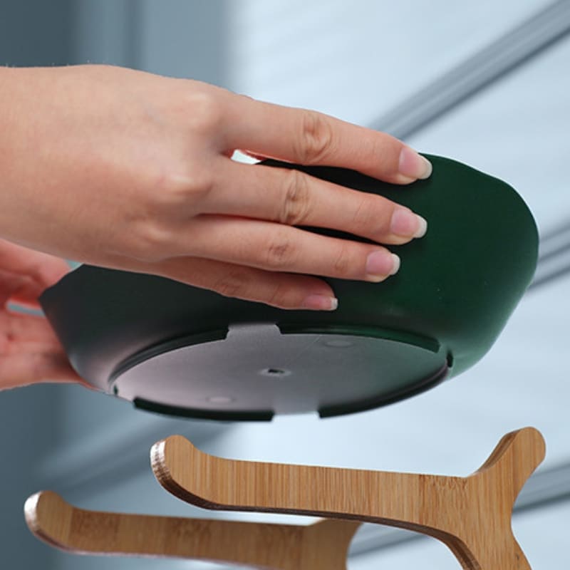 Fruteira de Mesa Cesta de Fruta Bambu Castiliani, ideal para organizar frutas e servir com estilo