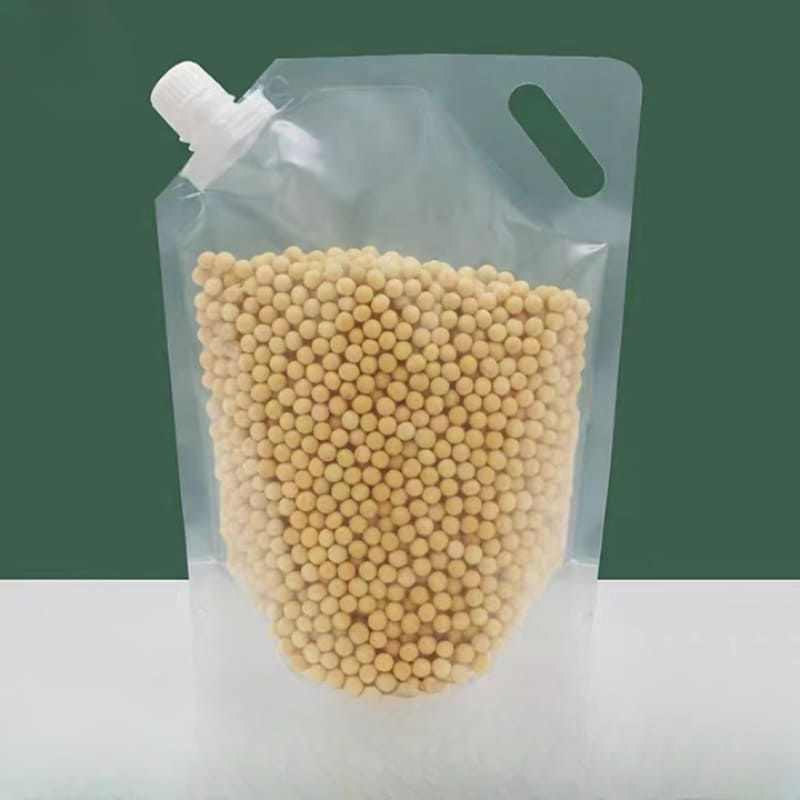 Kit 10 Sacos de Armazenamento Dispenser de Alimentos Castiliani, ideal para conservar alimentos secos com praticidade