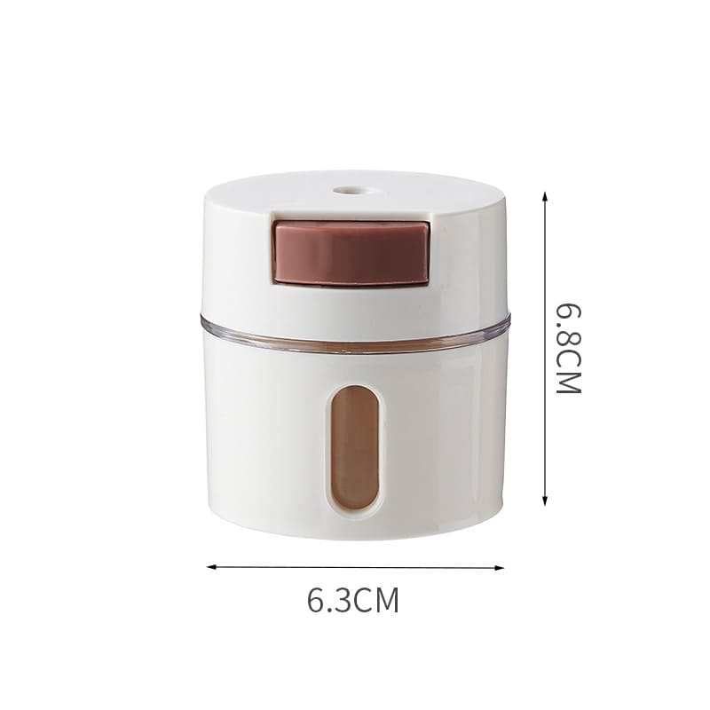 Kit 6 Porta Temperos e Condimentos de Parede Magnético Castiliani