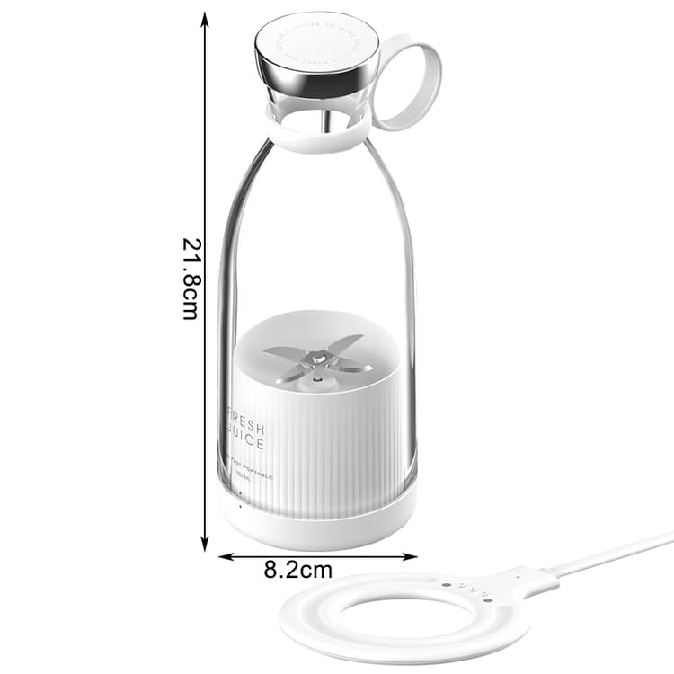 Liquidificador Portátil e Mixer Sem Fio Castiliani, ideal para misturar e preparar bebidas com praticidade e versatilidade