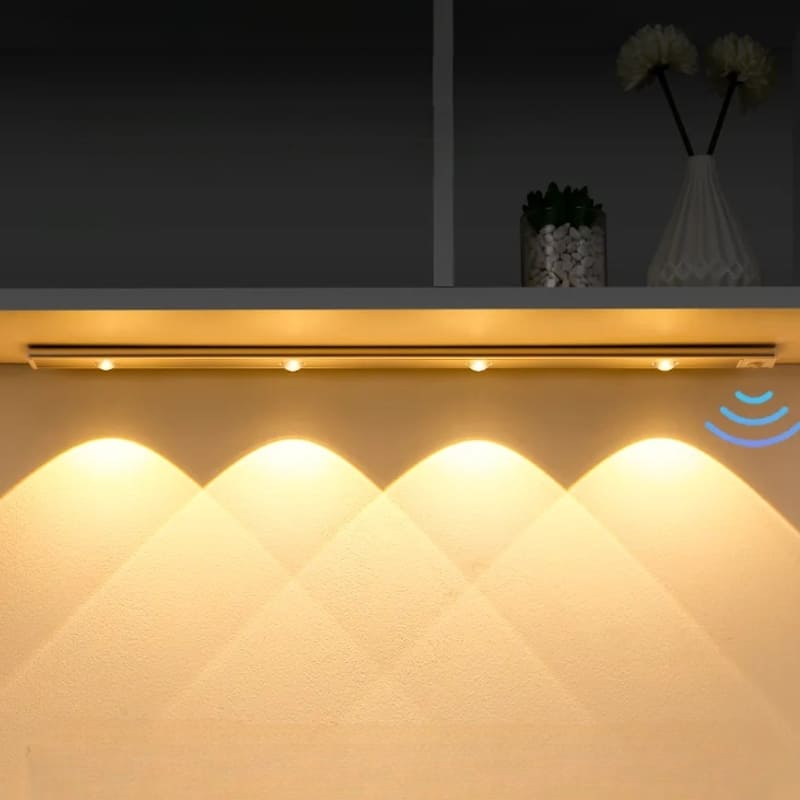 Luminária de LED Magnética com Sensor de Movimento Castiliani, ideal para iluminação automática e prática