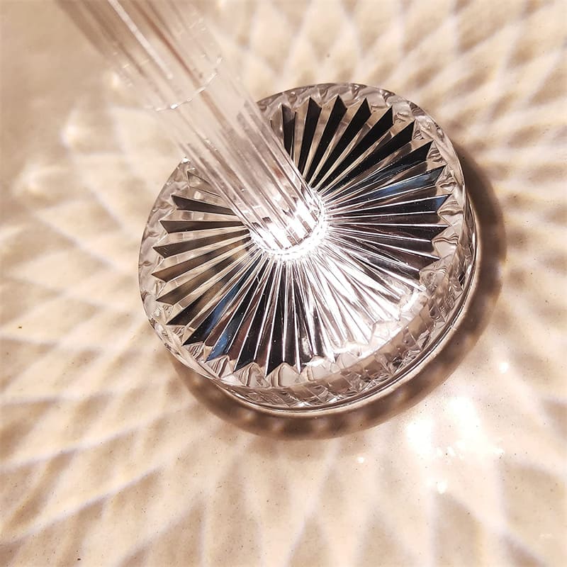 Luminária de Mesa LED Recarregável Sem Fio Cristal Castiliani