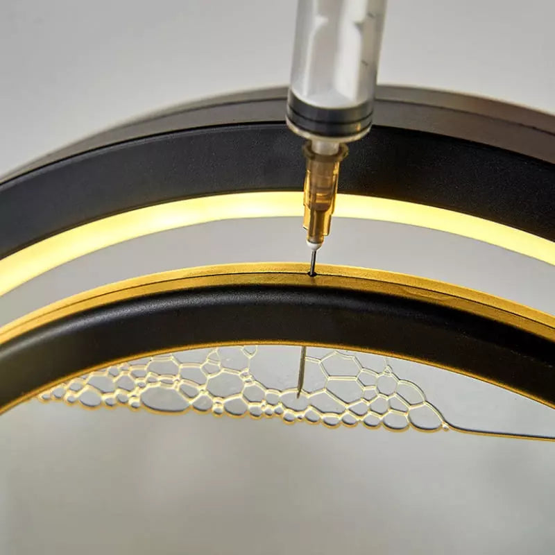 Luminária de Mesa e Abajur Ampulheta LED Decorativa Castiliani