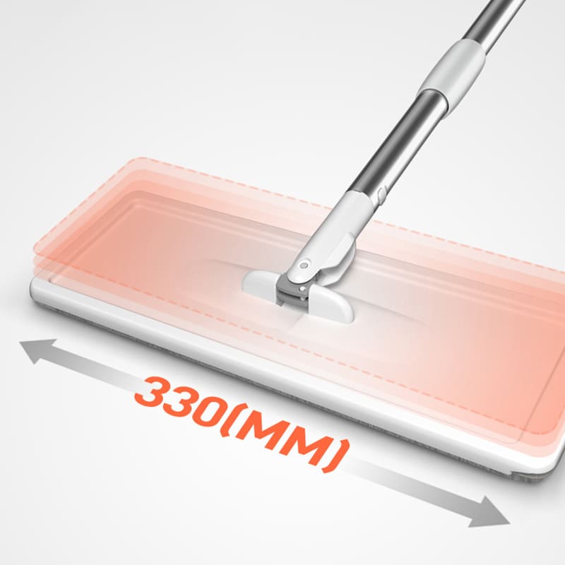 Mop de Limpeza Giratório SwiftClean™ Castiliani, ideal para uma limpeza eficiente e prática com rotação 360º