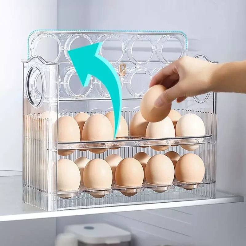 Organizador de Geladeira Porta Ovos 34 Lugares da Castiliani