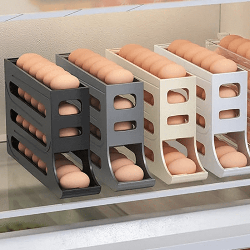Organizador de Geladeira Porta Ovos Dispenser Castiliani