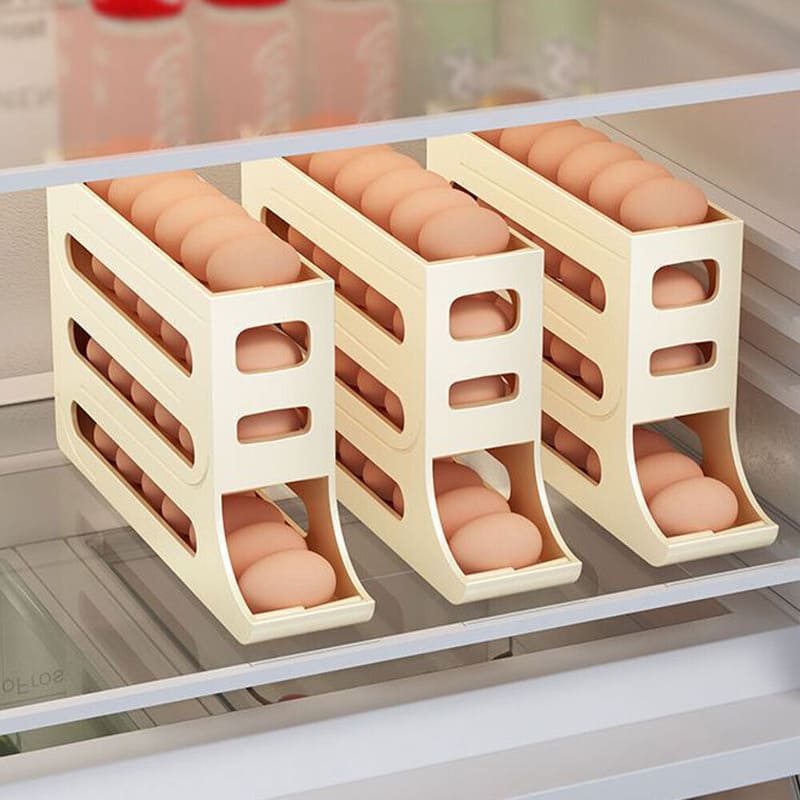 Organizador de Geladeira Porta Ovos Dispenser Castiliani