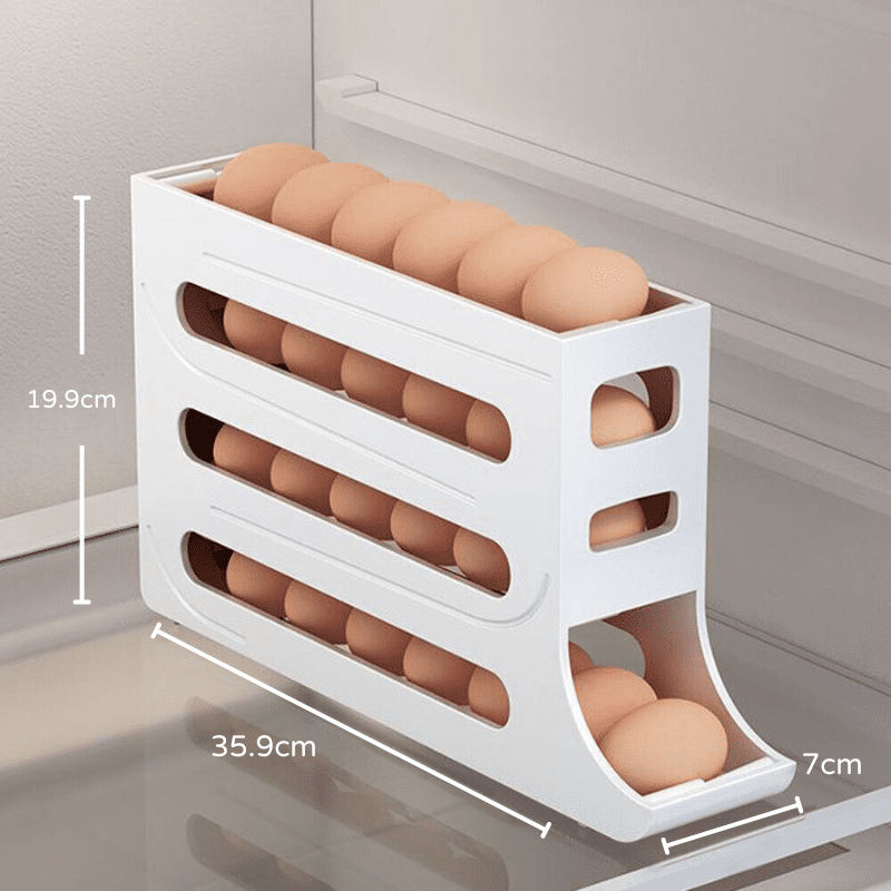 Organizador de Geladeira Porta Ovos Dispenser Castiliani