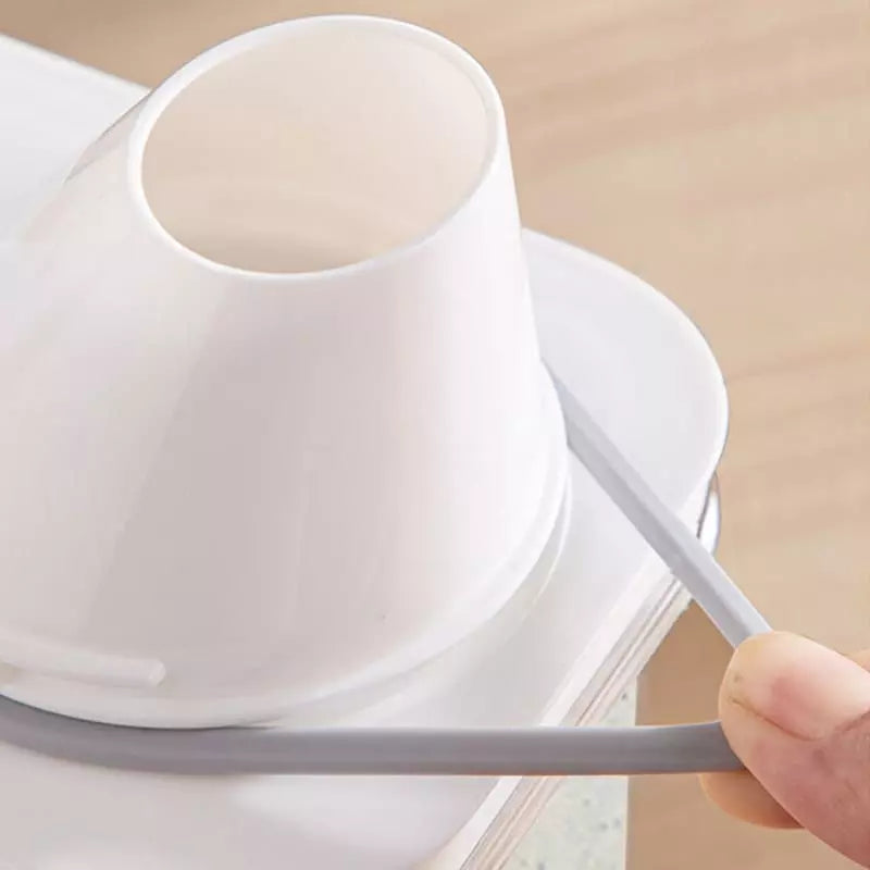 Porta Sabão em Pó e Detergente Hermético Castiliani, ideal para organizar e manter seus produtos secos com vedação de alta qualidade