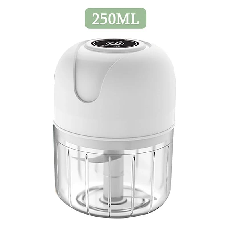 Processador de Alimentos Mini Elétrico USB Portátil Castiliani, ideal para triturar alimentos com praticidade e portabilidade