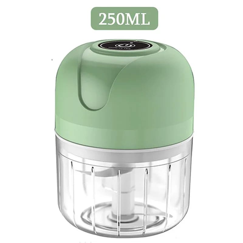 Processador de Alimentos Mini Elétrico USB Portátil Castiliani, ideal para triturar alimentos com praticidade e portabilidade
