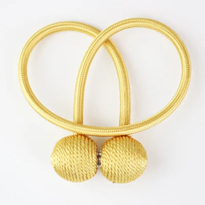 Fivelas de Cortina Luxo Design Castiliani, em metal dourado e prateado com acabamento sofisticado