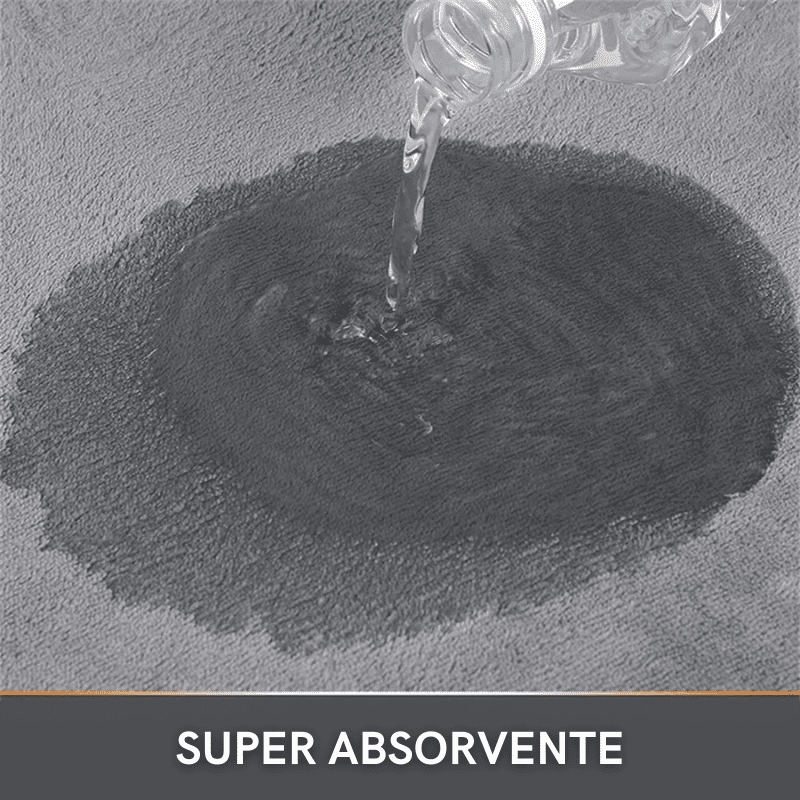 Tapete para Banheiro Antiderrapante Absorvente Veludo da Castiliani