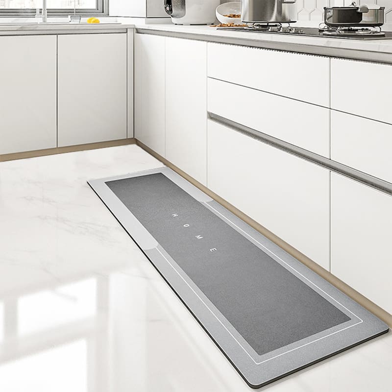Tapete para Cozinha Antiderrapante Absorvente Premium Castiliani, ideal para manter a cozinha seca e segura com elegância