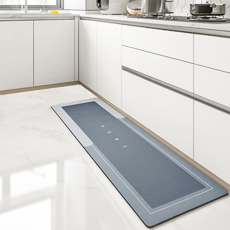 Tapete para Cozinha Antiderrapante Absorvente Premium Castiliani, ideal para manter a cozinha seca e segura com elegância