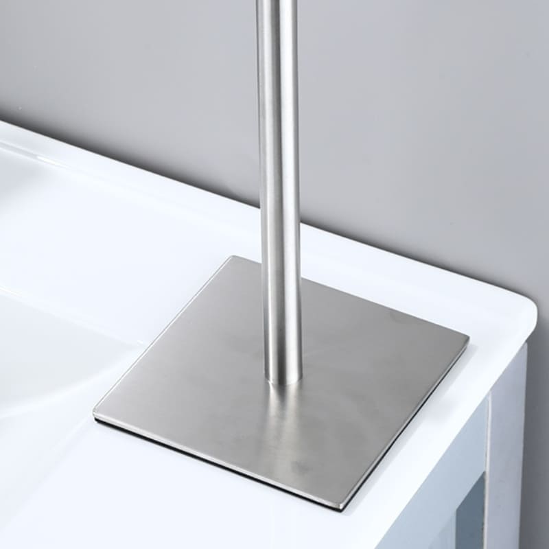 Toalheiro de Mesa Porta Toalha de Rosto Inox Castiliani, ideal para organizar toalhas com elegância e praticidade
