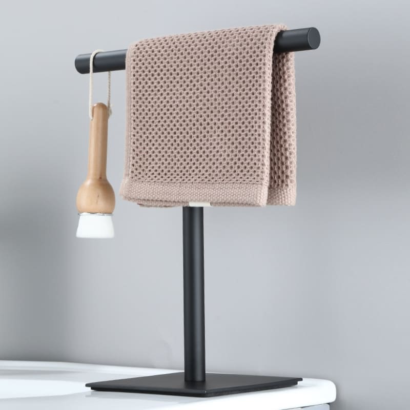 Toalheiro de Mesa Porta Toalha de Rosto Inox Castiliani, ideal para organizar toalhas com elegância e praticidade