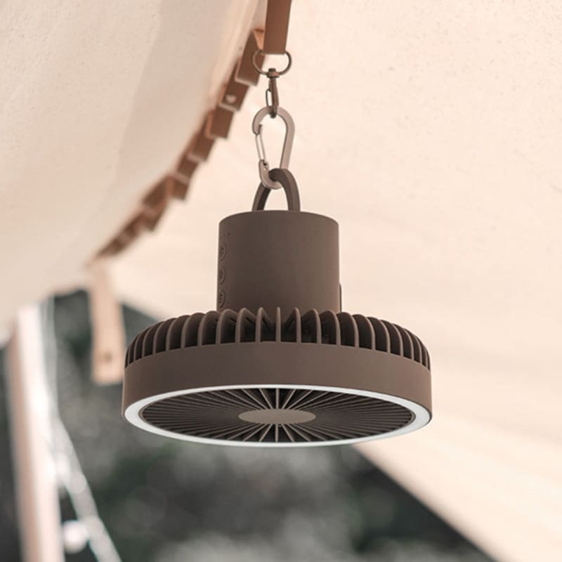 Ventilador de Coluna Portátil Recarregável de Mesa Castiliani, ideal para ambientes internos e externos com bateria de longa duração
