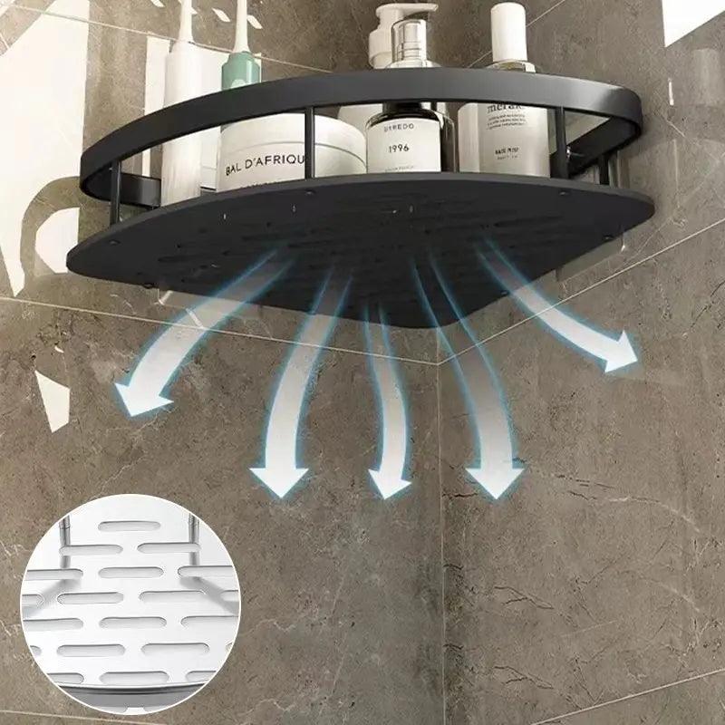 Rack Organizador Para Banheiro Castiliani, ideal para organizar toalhas e itens de higiene com praticidade e estilo