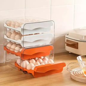 Organizador de Geladeira com Gavetas Porta Ovos da Castiliani