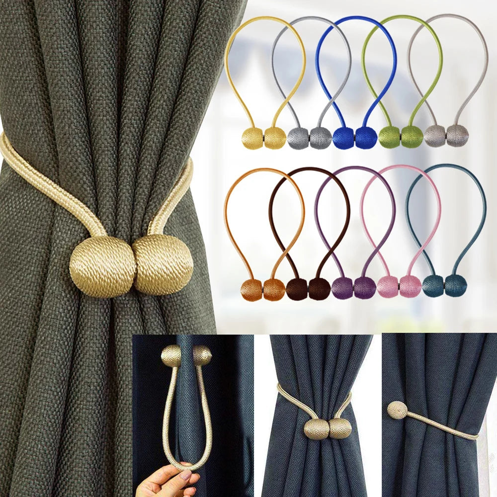 Fivelas de Cortina Luxo Design Castiliani, em metal dourado e prateado com acabamento sofisticado

