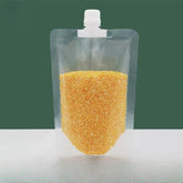Kit 10 Sacos de Armazenamento Dispenser de Alimentos Castiliani, ideal para conservar alimentos secos com praticidade

