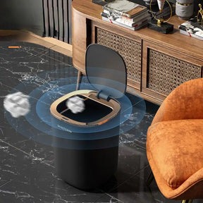 Lixeira Automática Colorida Castiliani com sensor inteligente, ideal para banheiro e cozinha

