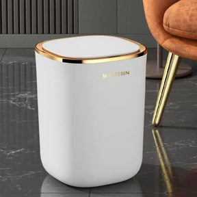 Lixeira Automática Colorida Castiliani com sensor inteligente, ideal para banheiro e cozinha

