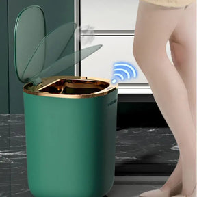 Lixeira Automática Colorida Castiliani com sensor inteligente, ideal para banheiro e cozinha

