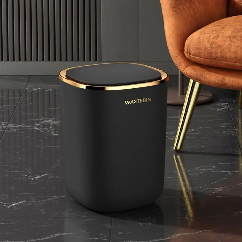 Lixeira Automática Colorida Castiliani com sensor inteligente, ideal para banheiro e cozinha

