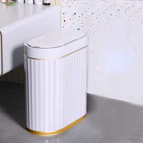Lixeira Automática com Sensor Inteligente Castiliani, perfeita para banheiro e cozinha com tecnologia avançada

