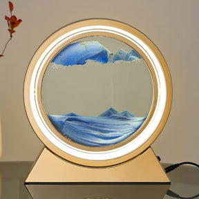 Luminária de Mesa e Abajur Ampulheta LED Decorativa Castiliani