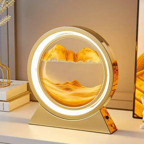 Luminária de Mesa e Abajur Ampulheta LED Decorativa Castiliani