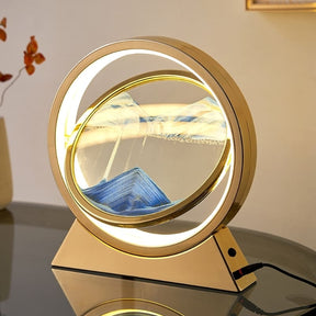 Luminária de Mesa e Abajur Ampulheta LED Decorativa Castiliani