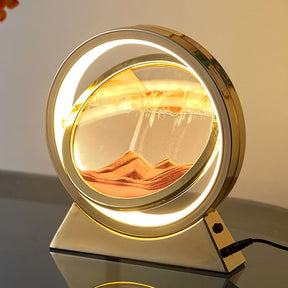 Luminária de Mesa e Abajur Ampulheta LED Decorativa Castiliani