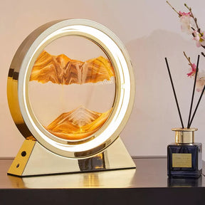 Luminária de Mesa e Abajur Ampulheta LED Decorativa Castiliani