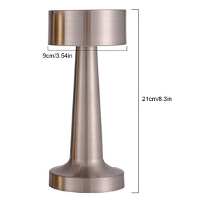  Luminaria de Mesa LED Decoracao Retro Recarregável Castiliani 
