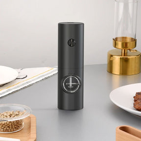 Moedor de Pimenta, Temperos e Sal Himalaia Elétrico Castiliani, ideal para uso na cozinha com design prático

