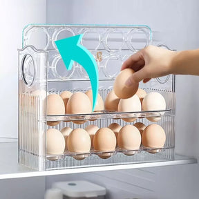 Organizador de Geladeira Porta Ovos 34 Lugares da Castiliani