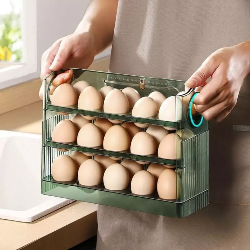 Organizador de Geladeira Porta Ovos 34 Lugares da Castiliani