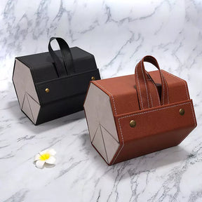 Porta Óculos e Organizador com 6 Divisórias Castiliani, ideal para organizar e proteger seus óculos com elegância

