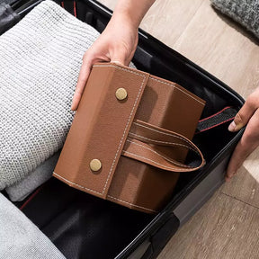 Porta Óculos e Organizador com 6 Divisórias Castiliani, ideal para organizar e proteger seus óculos com elegância

