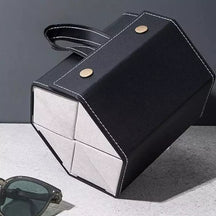 Porta Óculos e Organizador com 6 Divisórias Castiliani, ideal para organizar e proteger seus óculos com elegância

